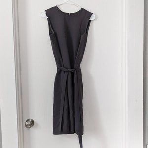 Midi gray dress